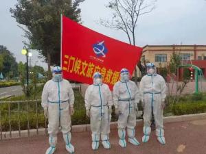 市文旅集團(tuán)一線戰(zhàn)“疫”之：北方游船員工化身“大白”，守護(hù)隔離點(diǎn)群眾安全